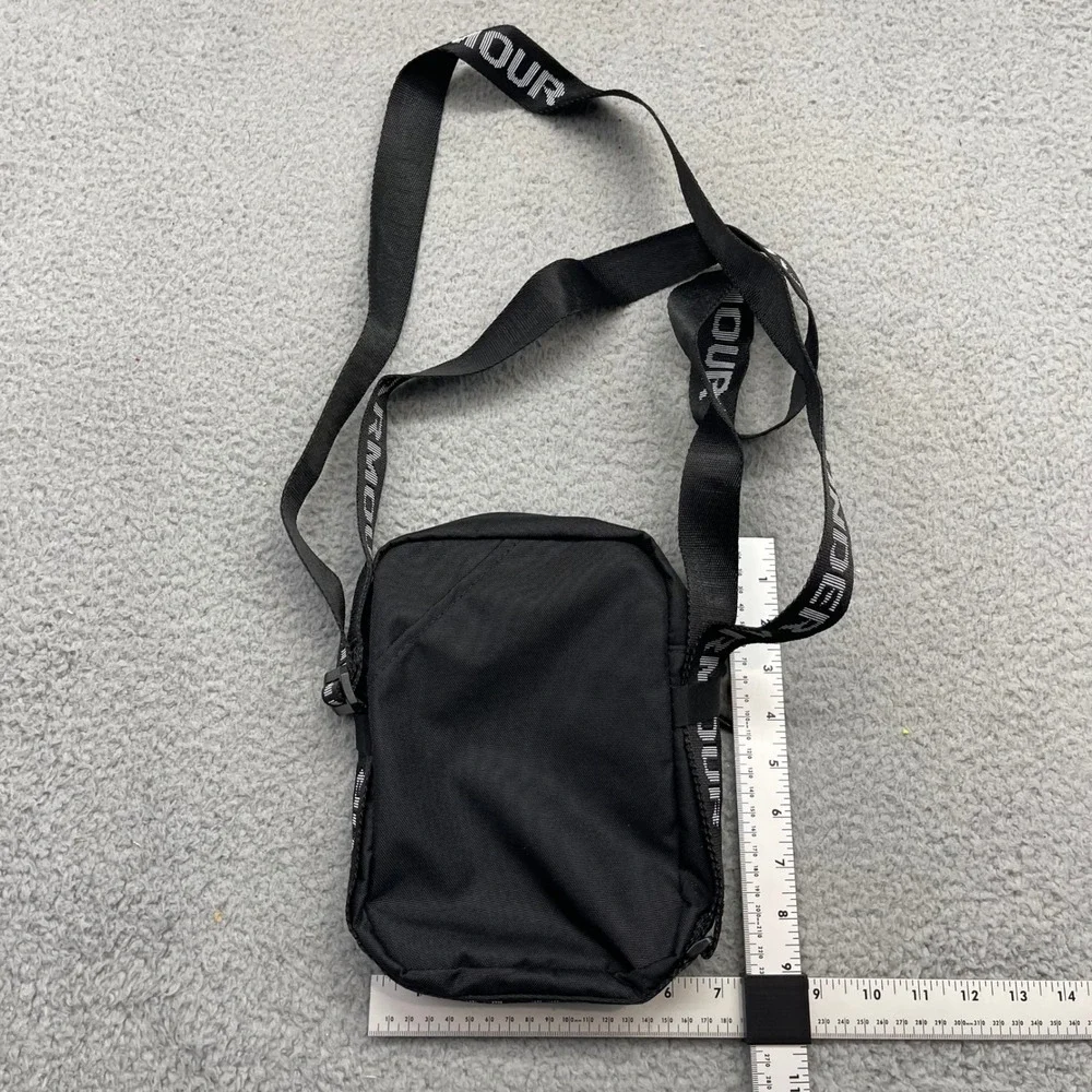Under Armour 1364192-001 Black Loudon Crossbody Bag UA Storm Branded Logo Strap